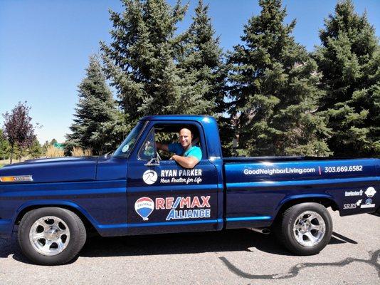 Ryan Parker and his Little Blue Ford