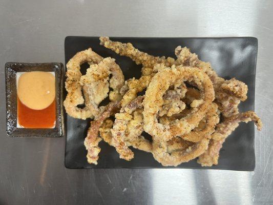 Crispy calamari