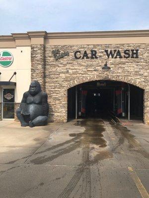 The Car Wash tunnel.