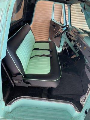 The seat in my '62 F-100 Luis did.