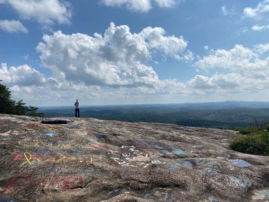 Graffiti at Bald Rock