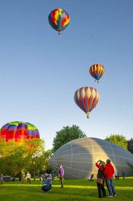 Walla Walla Balloon Stampede, great weather and great fun.