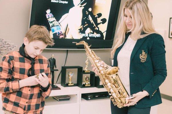 Saxophone lessons