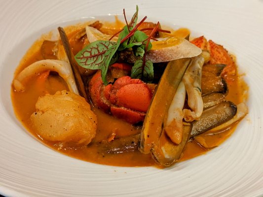 November 11 2021; Bouillabaisse special ($33).