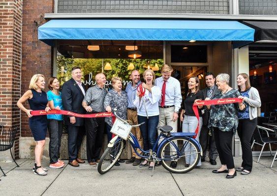 Ribbon Cutting at Whisper Me Home.