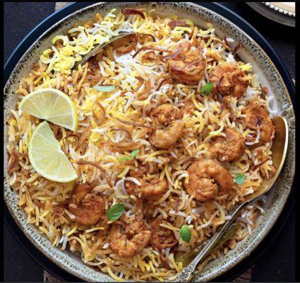 Shrimp Biryani