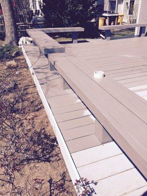 A deck we did