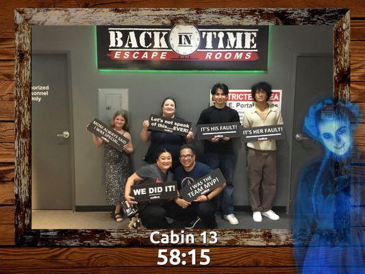 We Escaped