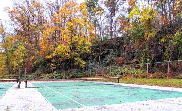 Kent Park -- A beautiful spot for tennis if they'd resurface the courts!