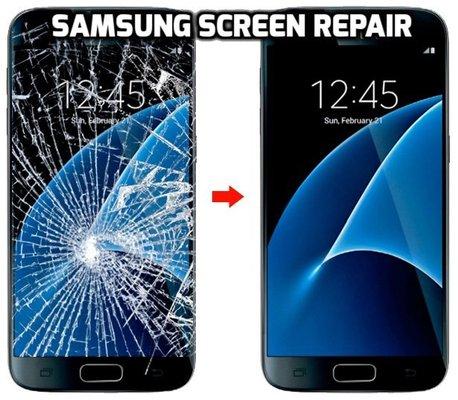 SAME DAY SAMSUNG GALAXY SCREEN REPLACEMENTS - 90 DAY WARRANTY