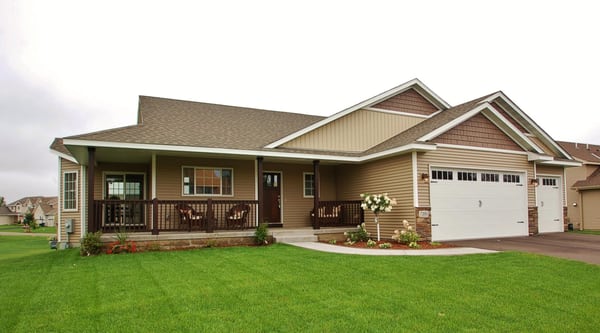 Sold model home in Brookside Addition of Ramsey, MN