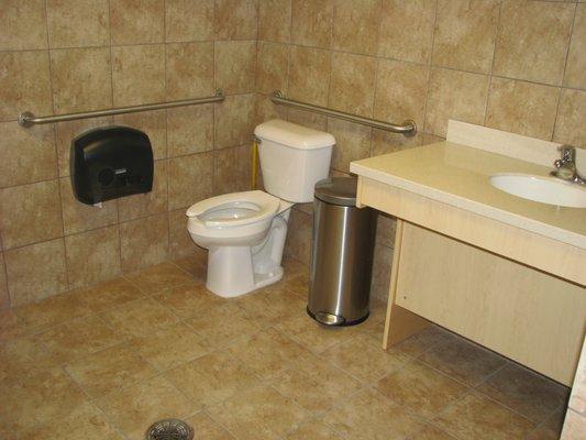 Travelers and locals alike appreciate our clean restrooms.