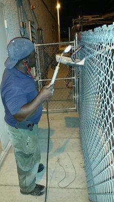 Make the job easier to fit all pieces together. Jermaine, a professional HVAC Technician makes
 sure brazing is tight.