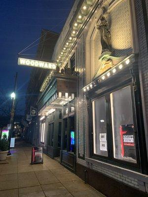 Night Church at the nostalgic and beautiful Woodward Theater on Main Street downtown Cincinnati!