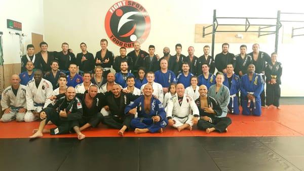 Seminar at Fight Sports.