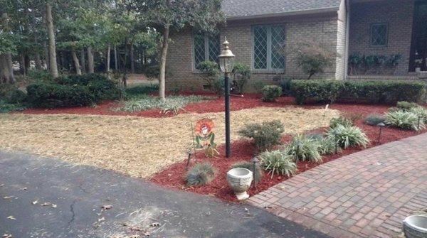 Mulching, and Lawn Seeding