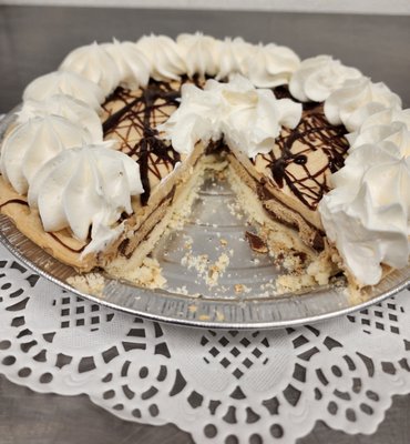 Pie of the month for June was Orr's Outrageous Peanut Butter Pie!