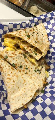 Breakfast quesadillas