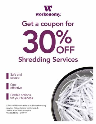 Got piles of old files laying around? Need help making them digital? Stop in for our scanning and shredding services!