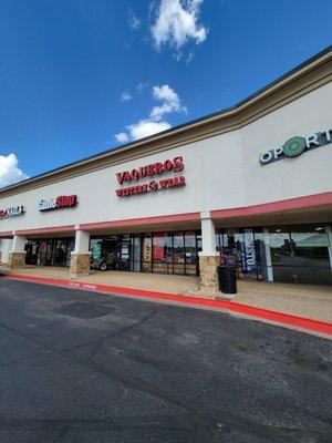 Small strip mall store.