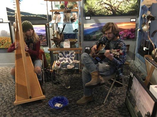 Music at the Gallery on the Fourth Friday Gallery Walk