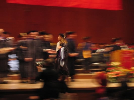 Graduation at Avery Fisher Hall, Lincoln Center