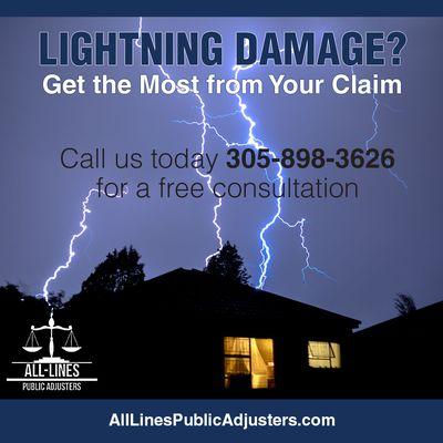 Lightning Damage? Get the most from your claim!