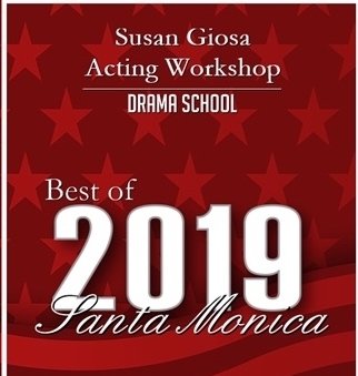 I so appreciate being awarded Best Acting Drama School of 2019 by the Santa Monica Award Program.