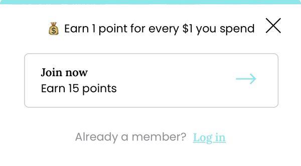 Rewards: Point system