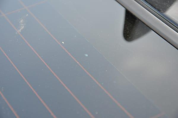 more pictures of the bubbles in the tint.  These were all emailed to the store manager and he refused to fix it