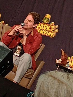 Great panels at Spooky Empire... Zach from Gremlins!