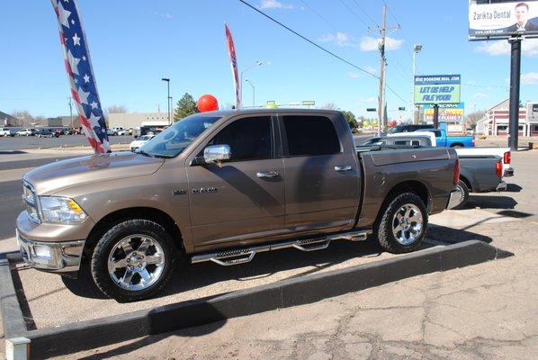 Trucks with cool wheels!