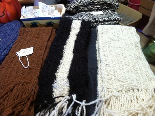 Handmade Alpaca Scarves