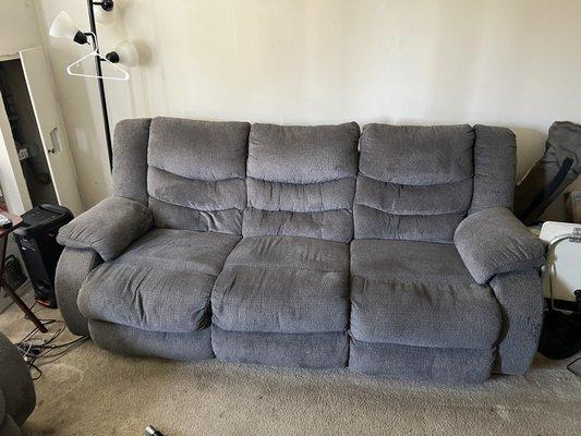 Sofa, love seat, and carpet cleaning.