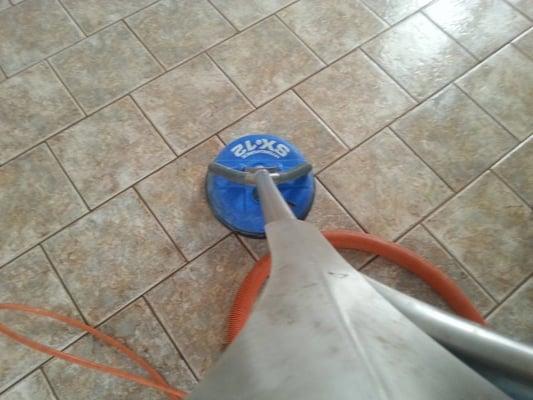 We can clean and seal tile and grout. Give us a call:  619-992-2359