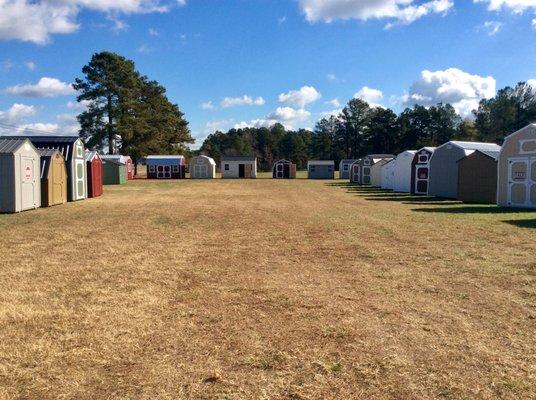 Out lot holds over 40 buildings to choose from.