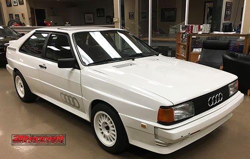 Audi Quattro completely restored from bare metal up. Full story here;   http://www.2bennett.com/1985_Audi_original_quattro_restoration_with_