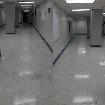 Before/After Floor Job