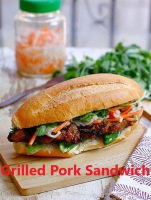 Grilled Pork Hoagie