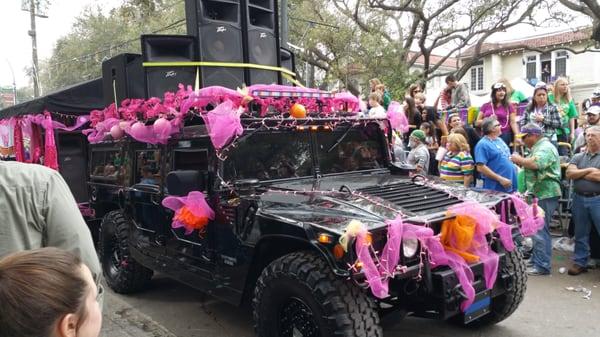 Pussyfooters Humvee