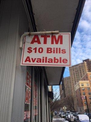 ATM available inside