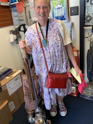 Thank you Debbie for purchasing this restored Kirby vacuum cleaner from High Roller Vacuum. We really appreciate your business!