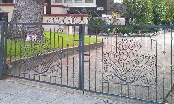 the best Iron Gates, specialty iron works railings, in Monrovia and in San Gabriel Valley ..!!