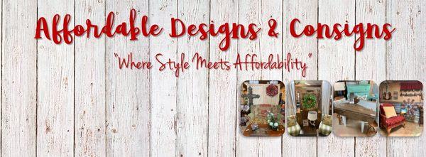 Affordable Designs & Consigns