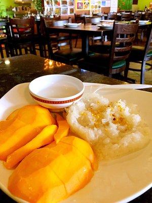 Mango sticky rice