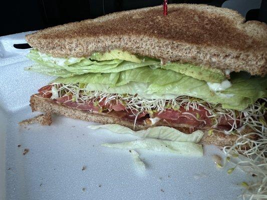 BLAST sandwich