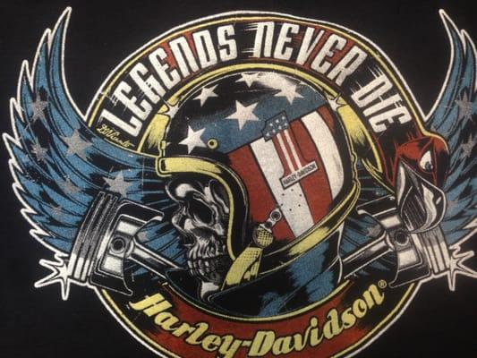 Custom printed shirts for harley davidson!