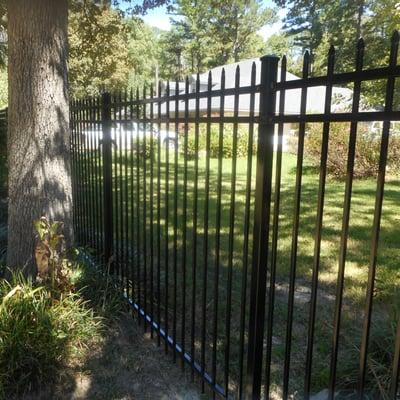 Ornamental Iron fence