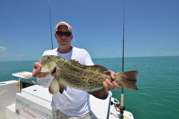 Can you say Grouper! I can say Dinner  
Check out our Facebook page.