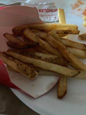 Weird tasting fries